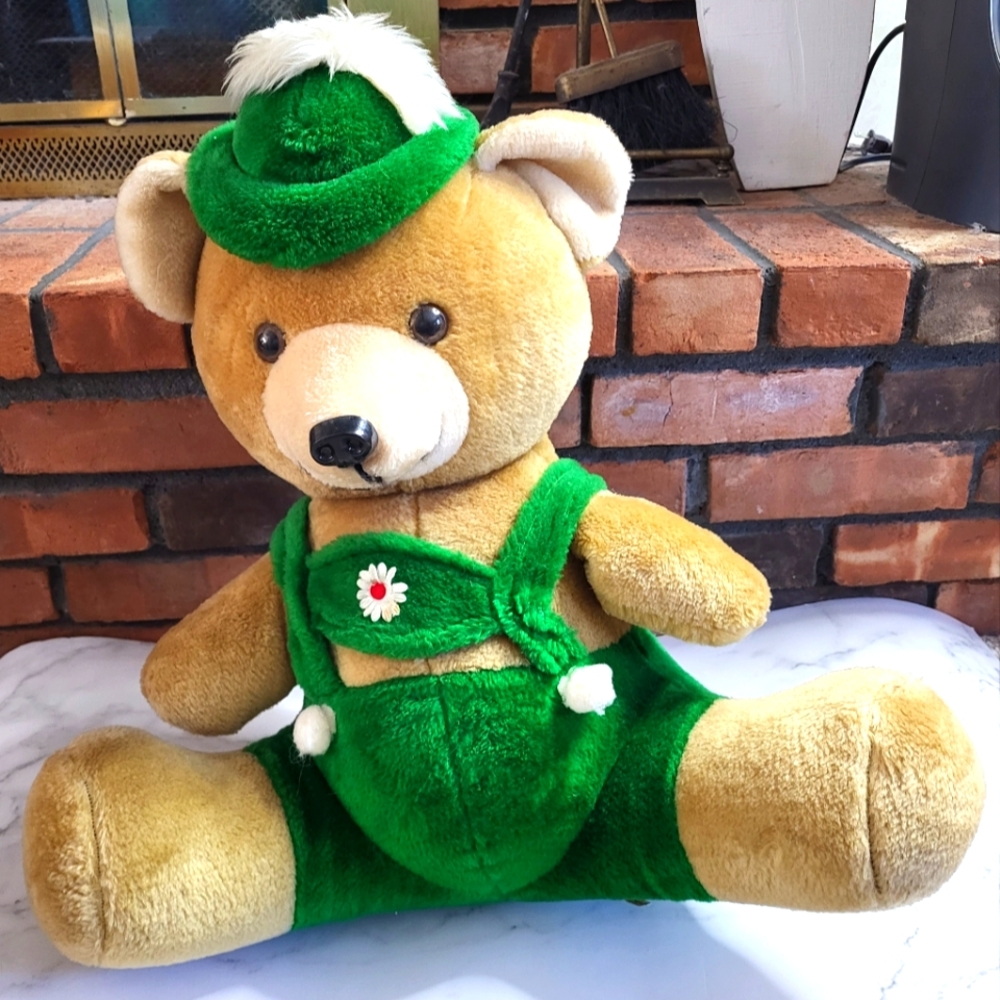 Vintage 1980s German 20 inch Teddy Bear